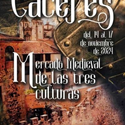 Cartel Mercado Medieval Cáceres 2024