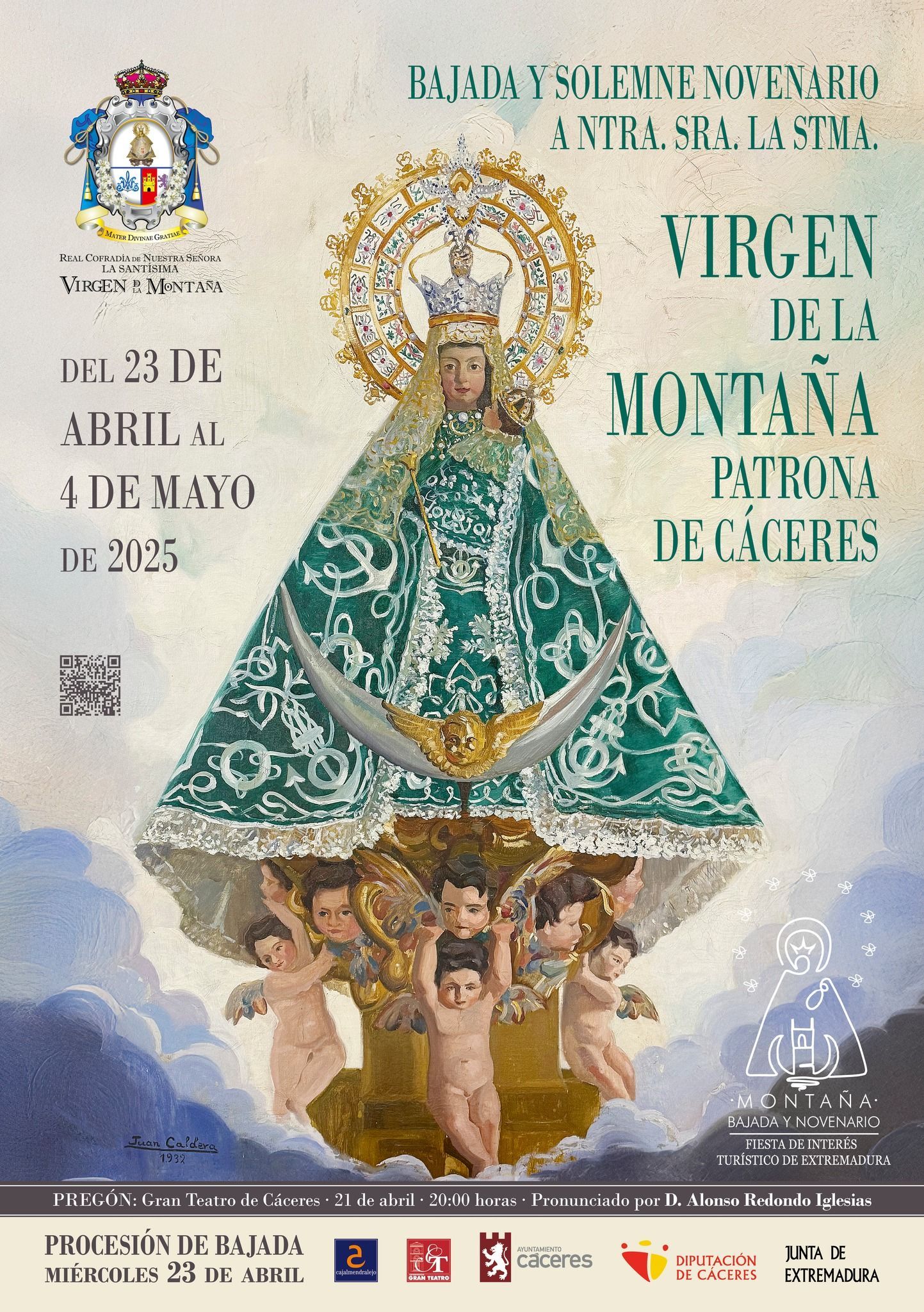 Bajada de la Virgen de la Montaña 2025