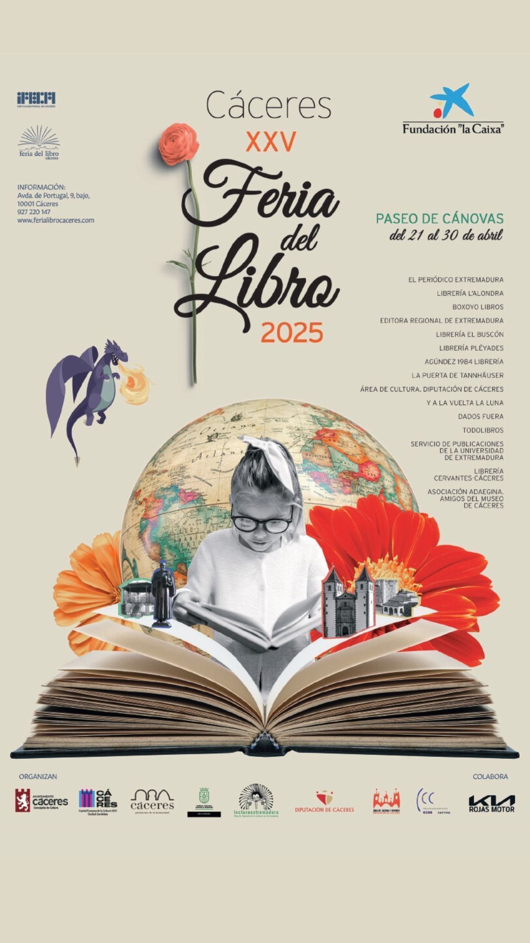 Feria del libro Cáceres 2025