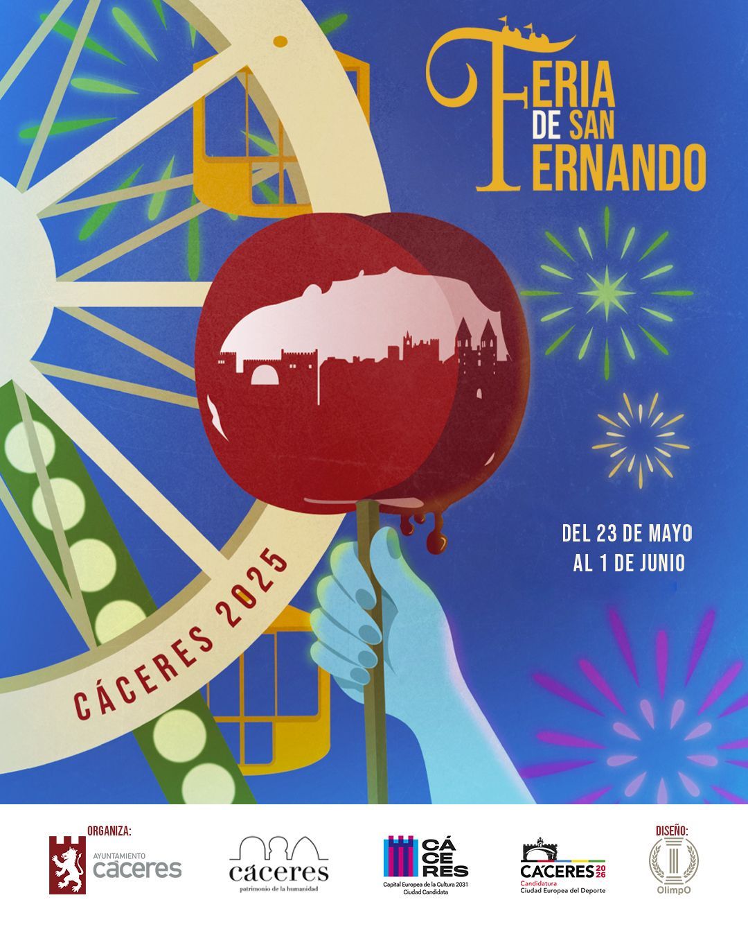Cartel Feria Cáceres 2025