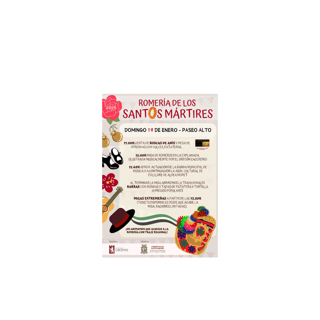 el-ayuntamiento-de-caceres-invita-a-disfrutar-de-la-tradicional-romeria-de-los-santos-martires