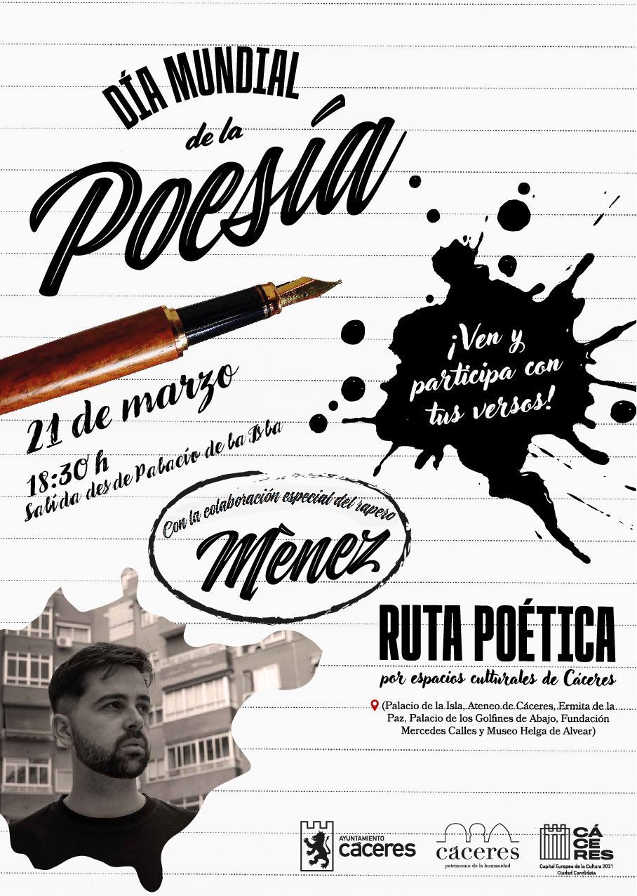 caceres-celebra-este-viernes-el-dia-de-la-poesia-con-la-mirada-puesta-en-los-jovenes