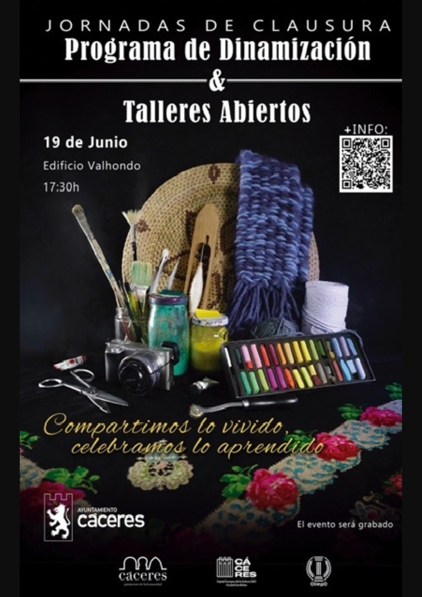 la-concejalia-de-participacion-ciudadana-y-universidad-popular-del-ayuntamiento-de-caceres-y-despiden-el-curso-con-una-gran-fiesta-intergeneracional-para-mas-de-400-alumnos