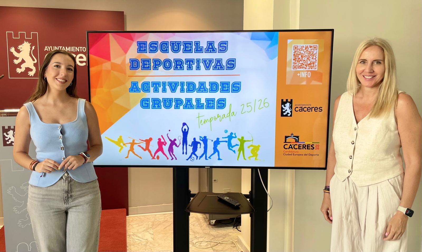 el-ayuntamiento-de-caceres-presenta-la-oferta-deportiva-de-las-escuela-municipales-y-actividades-grupales-para-el-curso-2025/2026