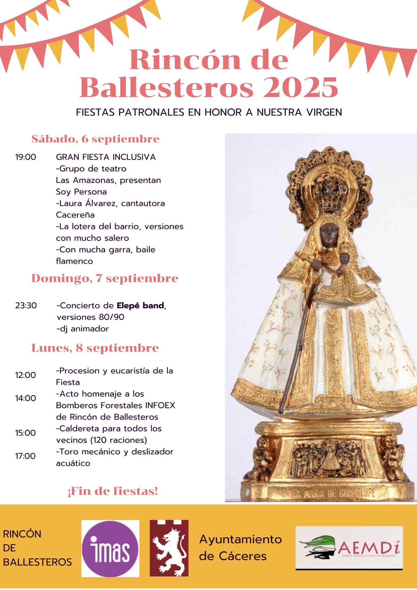 el-ayuntamiento-de-caceres-invita-a-disfrutar,-este-fin-de-semana,-de-las-fiestas-patronales-de-rincon-de-ballesteros