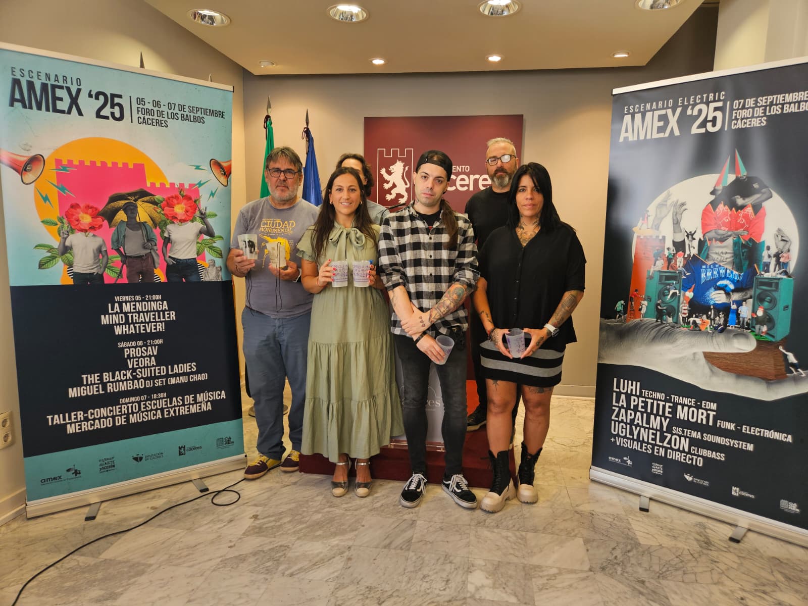 el-ayuntamiento-de-caceres-impulsa-la-17a-edicion-del-festival-escenario-amex,-gran-escaparate-de-la-musica-extremena