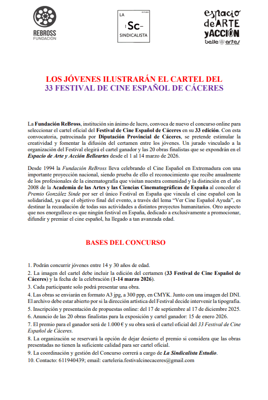 concurso-online-para-seleccionar-el-cartel-oficial-del-festival-de-cine-espanol-de-caceres-en-su-33-edicion