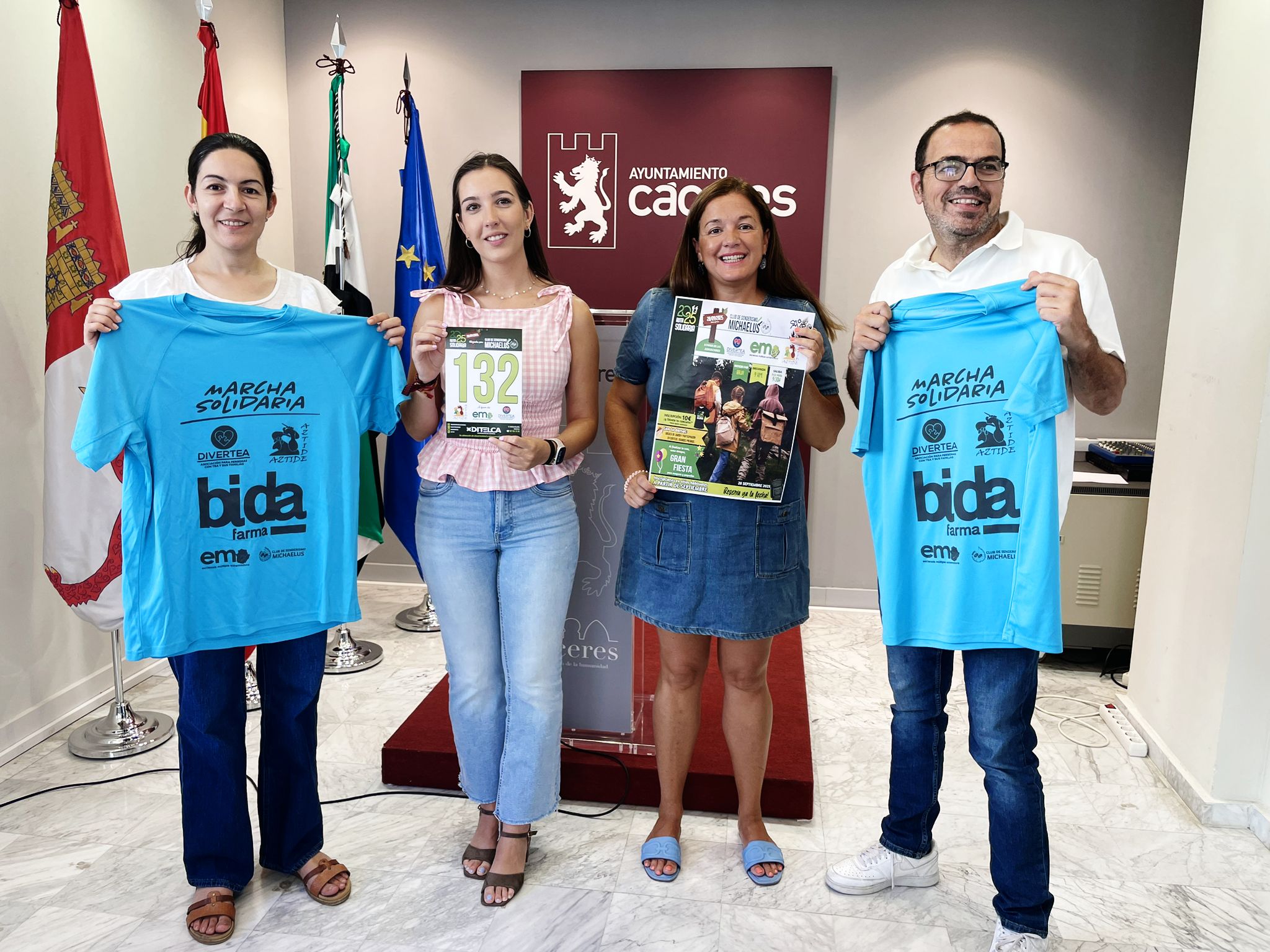 el-ayuntamiento-colabora-con-divertea,-emex-y-aztide-en-la-ruta-solidaria-que-tendra-lugar-el-domingo-28-de-septiembre