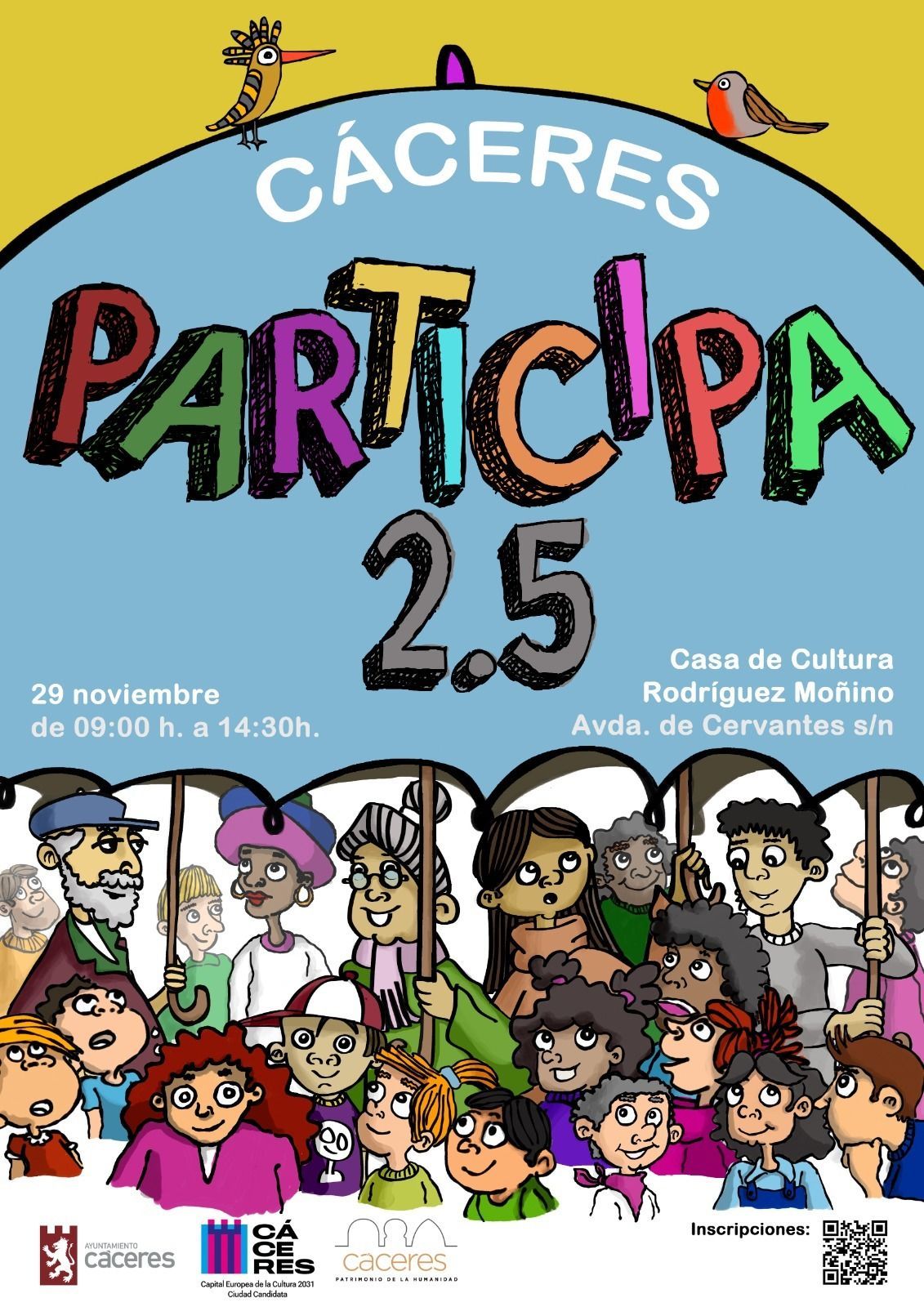 el-ayuntamiento-invita-a-los-cacerenos-y-cacerenas-a-participar-en-la-jornada-“caceres-participa-2.5”