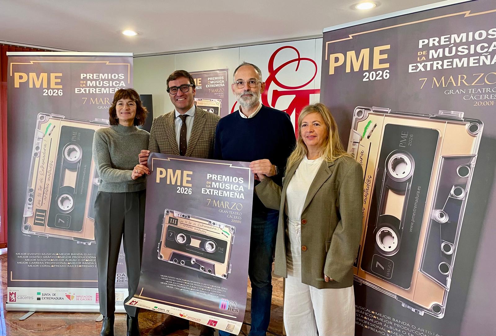 los-premios-de-la-musica-extremena-celebraran-su-gala-2026-el-7-de-marzo-en-el-gran-teatro-de-caceres