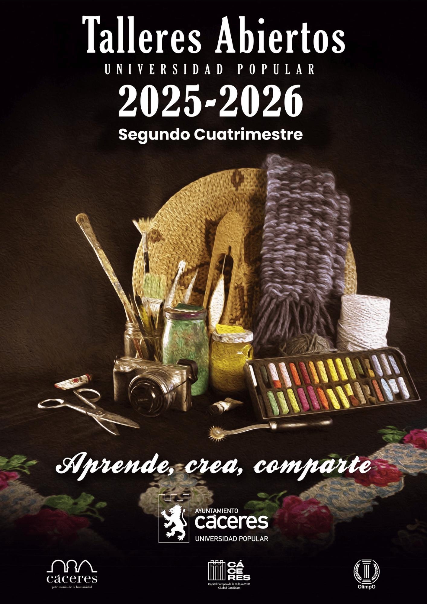 la-universidad-popular-del-ayuntamiento-de-caceres-presenta-la-segunda-convocatoria-de-la-programacion-de-cursos-y-talleres-abiertos