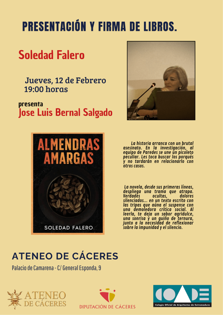 presentacion-del-libro:-almendras-amargas,-de-soledad-falero.