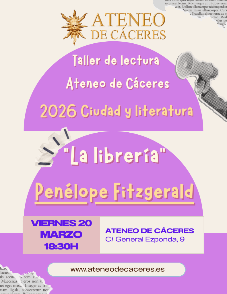 taller-de-lectura-ateneo-de-caceres:-la-libreria, de-penelope-fitzgerald.