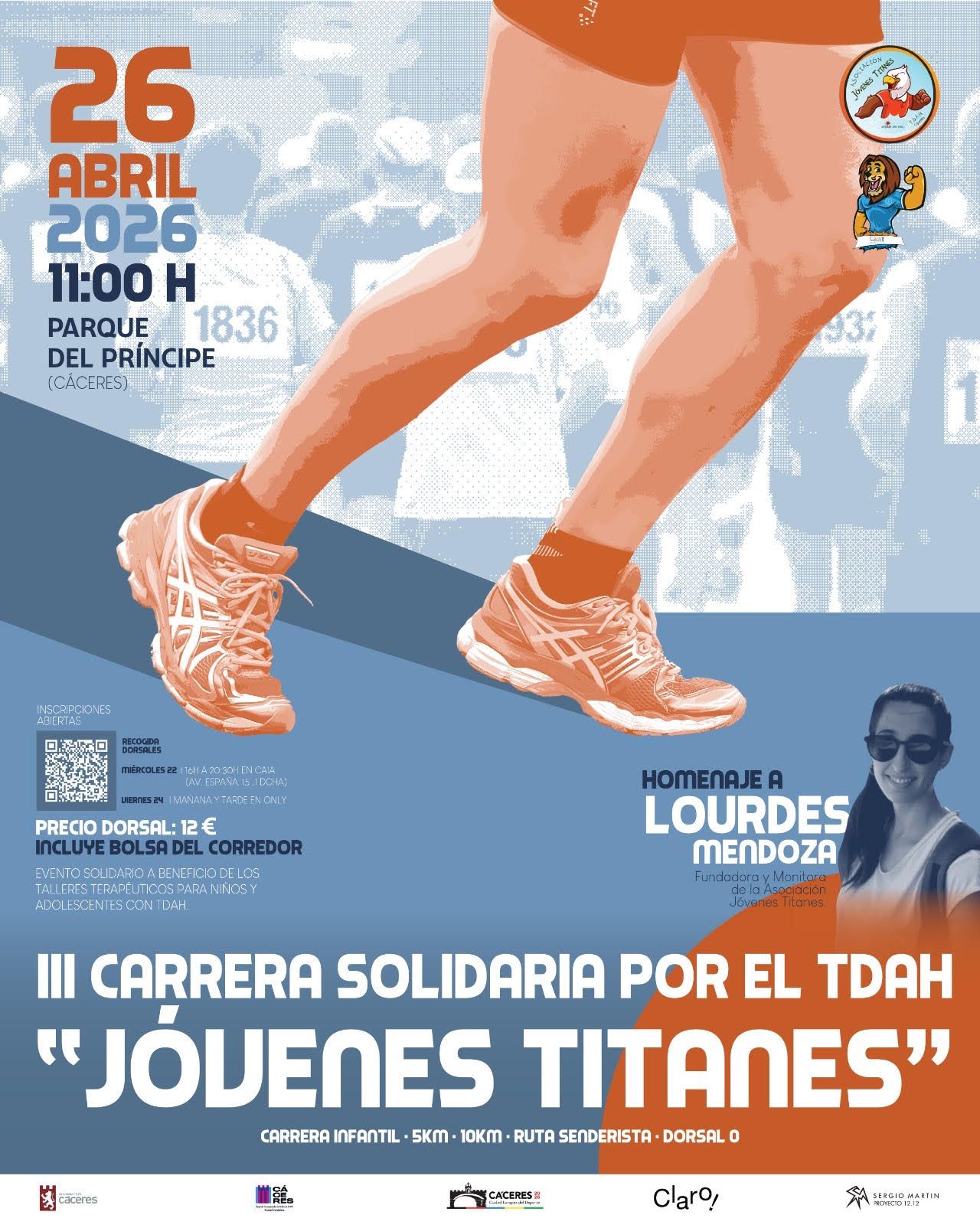 el-ayuntamiento-invita-a-los-cacerenos-y-cacerenas-a-participar-en-la-iii-carrera-solidaria-por-el-tdah-“jovenes-titanes”
