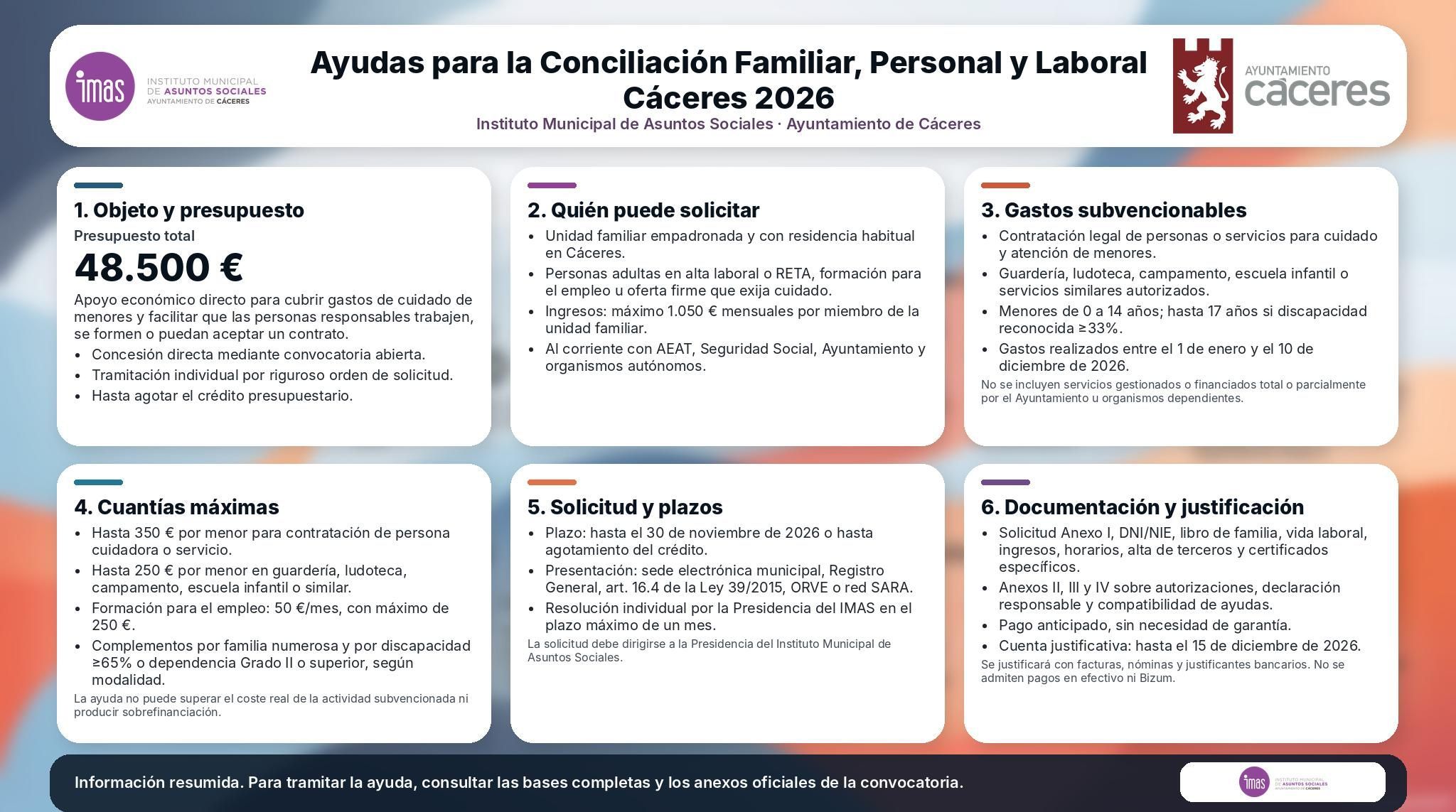 el-ayuntamiento-incrementa-los-fondos-de-las-ayudas-para-la-conciliacion-familiar,-personal-y-laboral-hasta-los-48.500-euros