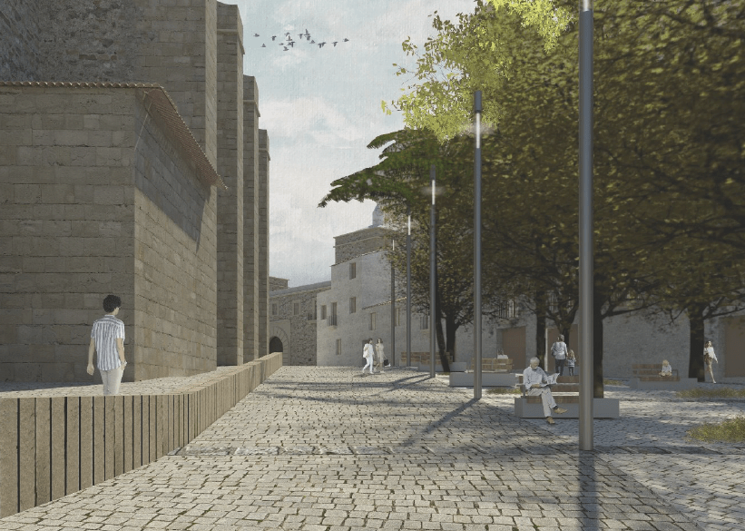 el-ayuntamiento-licita-las-obras-de-reordenacion-de-la-plaza-de-santiago-con-una-inversion-cercana-a-los-800.000-euros