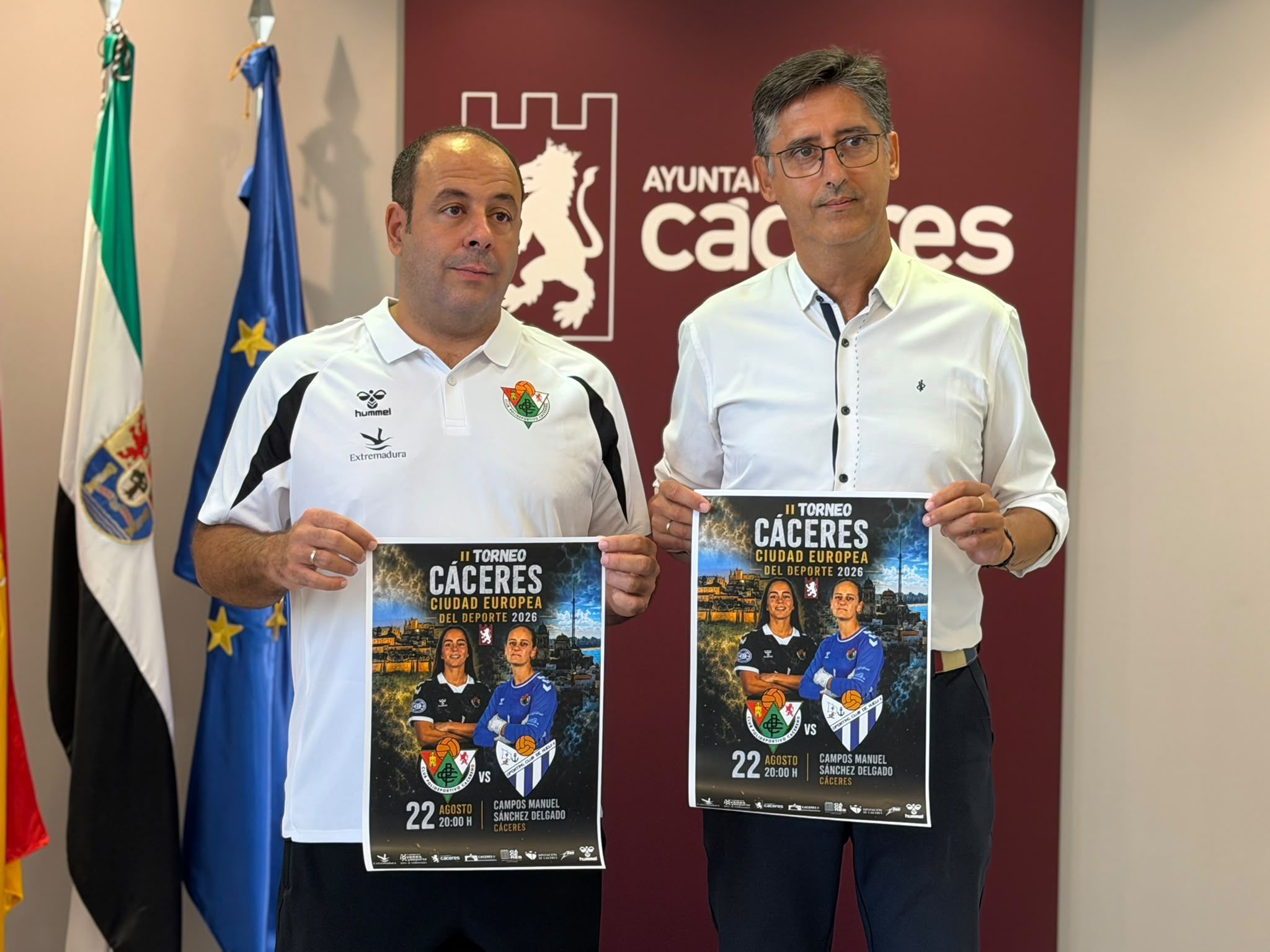 caceres-reune-este-sabado-al-cacereno-femenino-y-al-sporting-club-de-huelva-en-el-ii-torneo-caceres-ciudad-europea-del-deporte-2026