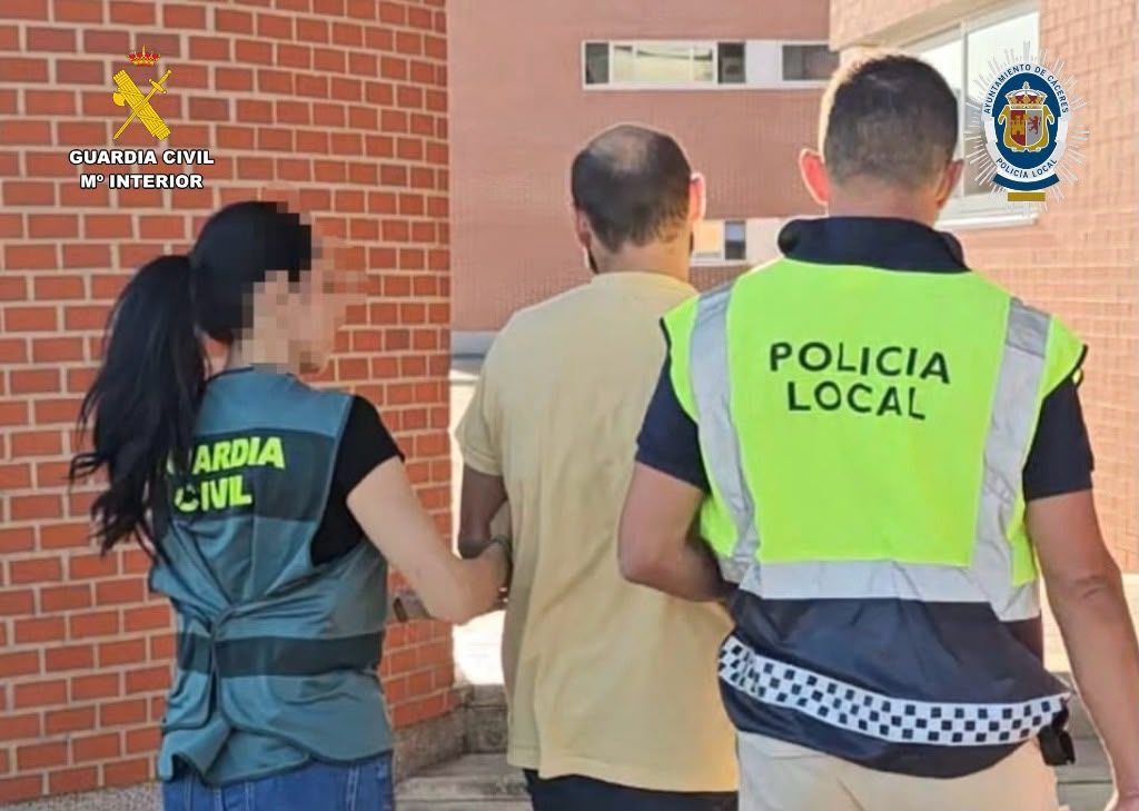 la-policia-local-y-la-guardia-civil-de-caceres-detienen-a-siete-personas-en-dos-actuaciones-conjuntas-contra-el-robo-de-cableado-de-cobre