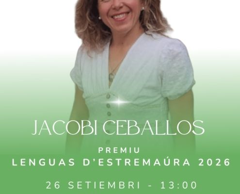 jacobi-ceballos,-galardonada-con-el-premiu-lenguas-d’estremaura-2026